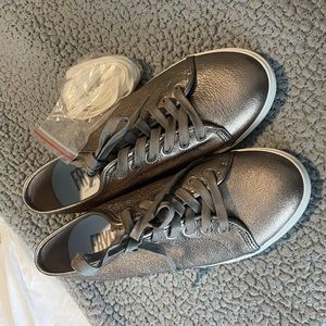 FRYE rose gold sneakers